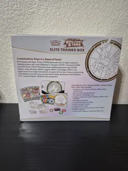 Pokemon Sword & Shield Brilliant Stars Elite Trainer Box Factory Sealed - Image 2