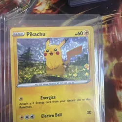 Pokemon Card Pikachu 7/15 McDonalds Promo Holo - Image 2