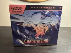 Pokemon Chaos Rising Elite Trainer Box Factory Sealed ETB f - Image 1
