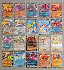 40 Pokemon EX Card Lot - English EX/V/VMAX - NM/M - No Duplicates - Image 1