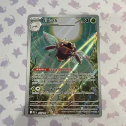 Ninjask 137/132 Mega-Entwicklungen Deutsch NM seltene llustration Pokemon - Image 1