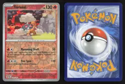 Torkoal 030/167 Common Twilight Masquerade Pokemon Reverse Holo Near Mint - Image 3