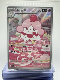 Slurpuff 236/217 Scarlet & Violet Hyper Rare Full Art Holo HP 120 English 2026 - Image 1