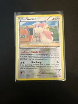 Pokemon TCG Boundaries Crossed Audino Reverse Holo Card 126/149 - Image 1