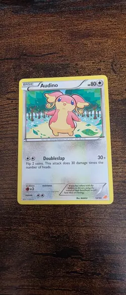 Audino 87/114 Uncommon Black & White Pokemon Near Mint - Image 1