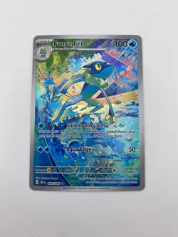 FROGADIER POKEMON ILLUSTRATION RARE CHAOS RISING 079/086 - Image 1