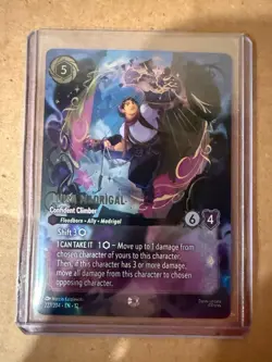 Luisa Madrigal ENCHANTED Confident Climber 227/204 Disney Lorcana Wilds Unknown - Image 3