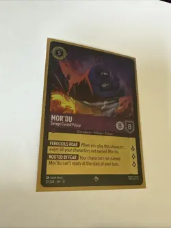 ✨FOIL Disney Lorcana TCG Mor'du Savage Cursed Prince 57/204 Foil Wilds Unknown - Image 2