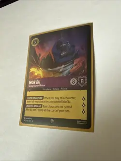 ✨FOIL Disney Lorcana TCG Mor'du Savage Cursed Prince 57/204 Foil Wilds Unknown - Image 3