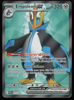Empoleon ex Ultra Rare ME02: Phantasmal Flames 114/094 NM - Image 1