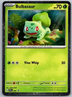 Bulbasaur (Cosmos Holo) 046 Promo Scarlet & Violet Promo Pokemon Near Mint - Image 1