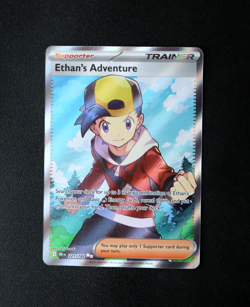 Pokemon Card - Ethans Adventure 221/182 - Destined Rivals - Ultra Rare - NM ⭐ - Image 1