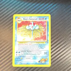 Misty's Tentacruel 10/132 Gym Heroes Holo Rare EN 1999 70 HP Unlimited - Image 1