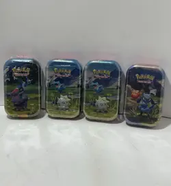 Pokemon Ascended Heroes Lot of 4 Mini Tins New Factory Sealed - Image 1
