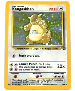 Pokemon Jungle - Kangaskhan - Unlimited Holo Rare WoTC - LP - 5/64 - Image 1