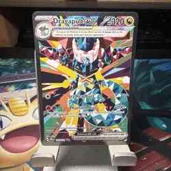 Pokemon Cards Dragapult Ex Prismatic Evolutions S&V SIR LP 165/131 - Image 1