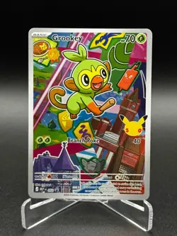 Grookey 052 P ME: Mega Evolution Promo Pokemon Holo NM/M - Image 1
