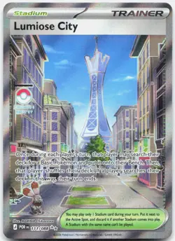Lumiose City 111/088 Ultra Rare Perfect Order Pokemon Holo Near Mint - Image 1