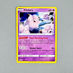 Pokemon TCG Card - Clefairy 62 /196 Common | 2022 Lost Origin | NM/Mint - Image 2