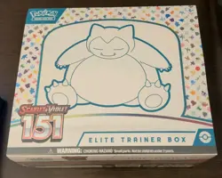 Pokemon TCG SV: Scarlet & Violet 151 Elite Trainer Box | ETB | Sealed * Snorlax - Image 1