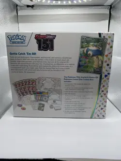 Pokemon Center Scarlet & Violet 151 MEW EN Elite Trainer Box SEALED PC ETB - Image 3