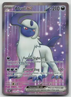 Pokemon Absol ex 214/197 Obsidian Flames Ultra Rare Holo NM - Image 1