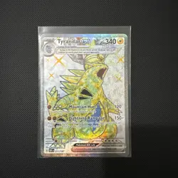 Pokemon TCG Tyranitar ex Sv03: Obsidian Flames 211/197 Holo Ultra Rare - Image 1