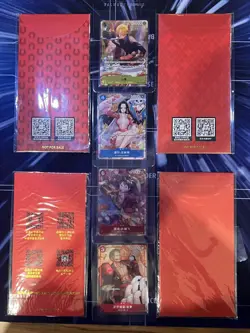 One Piece Chinese New Years Promo - Sealed Promos - Luffy, Zoro, Sanji, Boa - Image 2