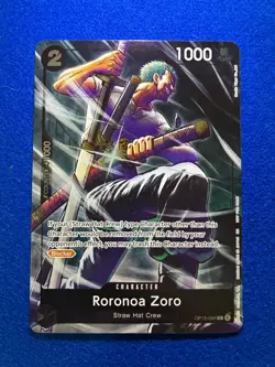 One Piece CCG - Roronoa Zoro OP15-094 (Dash Pack Full Art Foil) - Image 1