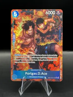 Portgas.D.Ace OP08-052 Treasure Rare TR (Alt Art) One Piece - Royal Blood - Image 1