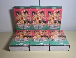 Starter Deck Box One Piece ST-30 Luffy and Ace Box Lot Of 6 OnePiece Bandai ST30 - Image 1