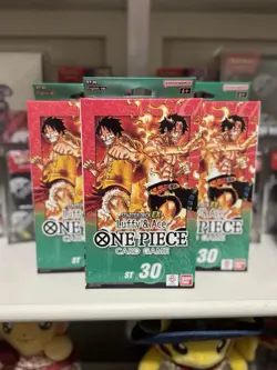 Bandai One Piece Card Game Starter Deck EX ST-30 Luffy & Ace English (3) - Image 1