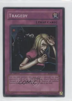Tragedy (Super Rare) 1st Ed. YuGiOh Rise of Destiny #RDS-EN049 2004 READ - Image 1