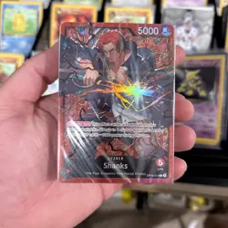 Shanks (Reprint) OP09-001 One Piece Starter Deck 23: RED Shanks Leader Near Mint - Image 1