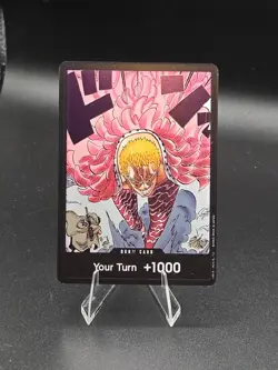 Donquixote Doflamingo Don!! Foil Card Bandai One Piece Card Game - Image 1