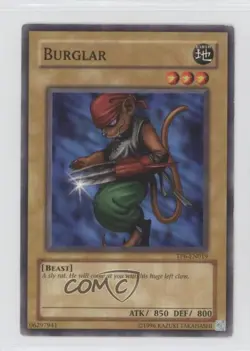 Burglar YuGiOh Tournament Pack 6 #TP6-EN019 2005 READ - Image 1