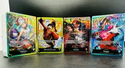 One Piece Starter Deck Lot Sealed Brick Only (4 Total) ST. 23, 25, 28, And 29 - Image 1