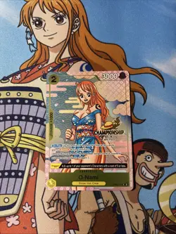 One Piece Championship 25-26 O-Nami (Event Pack) Promo OP06-101 Alt Art NM - Image 1