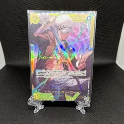 Japanese Trafalgar Law SEC Alt Art OP10-119 NM One Piece TCG - Image 1