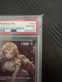 PSA 10 Nami ST01-007 Standard Battle Winner ONE PIECE Card Game Japanese 2022 - Image 2