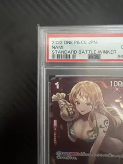 PSA 10 Nami ST01-007 Standard Battle Winner ONE PIECE Card Game Japanese 2022 - Image 3