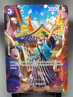 USO-HACHI One Piece ST18-001 SP ENGLISH RARE Royal Blood OP Foil Alt Art 🔥 - Image 1