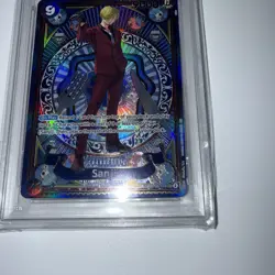 ONE PIECE SANJI SP FIST OF DIVINE SPEED SEC PSA 9 OP06-119 - Image 4