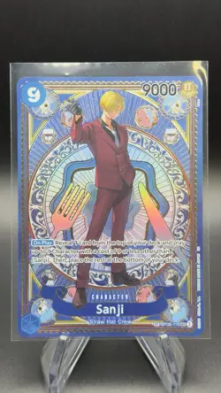 One Piece TCG Sanji SP OP06-119 A Fist of Divine Speed OP11 MP - Image 1