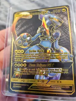 Shadow Mewtwo GX Black Foil Fan Art Vinyl Collector Pokemon Card 82/100 - Image 5