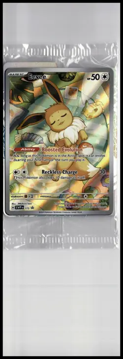 Eevee SV: Scarlet & Violet Promo Cards #173 Sealed Near Mint or Better - Image 1