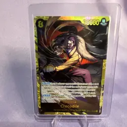 Crocodile OP14-120 Full Art Foil 10000 Power 8 Cost Baroque Works Bandai - Image 1