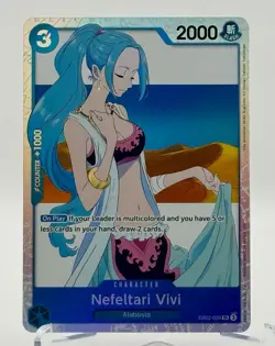 Nefeltari Vivi EB02-026 Extra Booster: Anime 25th Collection Foil - OPCTG SR - Image 1