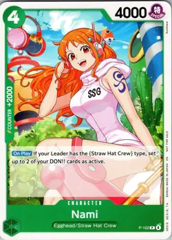 Nami (Store Tournament 2025 Vol. 4) P-102 One Piece NM - Image 1