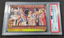 2002 Japanese Weekly Jump Festa One Piece #4 PSA 9 MINT Monkey D. Luffy - Image 1